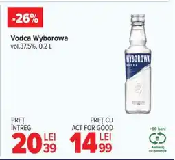 Carrefour Vodcă Wyborowa Ofertă