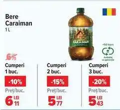 Carrefour Bere Caraiman 1L Ofertă
