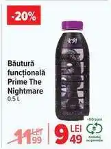 Carrefour Băutură funcțională Prime The Nightmare 0.5 L Ofertă