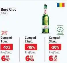 Carrefour Bere Ciuc Ofertă
