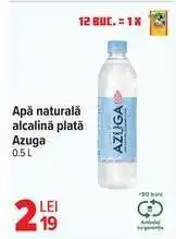 Carrefour Apă naturală alcalină plată Azuga Ofertă