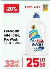 Carrefour Detergent rufe lichid, Pro Wash Ofertă