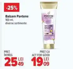 Carrefour Balsam Pantene Ofertă