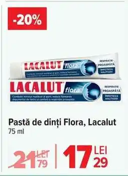 Carrefour Pastă de dinți Flora, Lacalut Ofertă