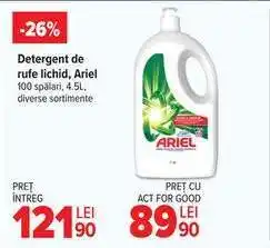 Carrefour Detergent de rufe lichid Ariel Ofertă
