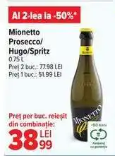 Carrefour Mionetto Prosecco/Hugo/Spritz Ofertă