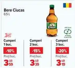 Carrefour Bere Ciucaș 0.5 L Ofertă