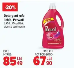 Carrefour Detergent rufe lichid, Perwoll Ofertă