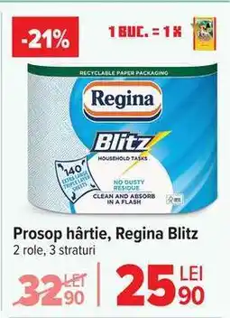 Carrefour Prosop hârtie, Regina Blitz Ofertă