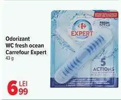 Carrefour Odorizant WC fresh ocean Carrefour Expert Ofertă