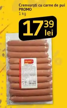 Supeco Crenvursti cu carne de pui PROMO Ofertă
