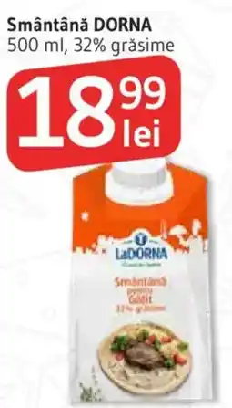 Supeco Smântână DORNA Ofertă
