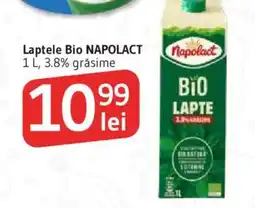Supeco Laptele Bio NAPOLACT Ofertă