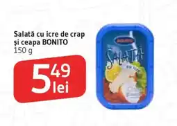 Supeco Salată cu icre de crap şi ceapa BONITO Ofertă