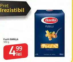 Supeco Fusilli BARILLA Ofertă