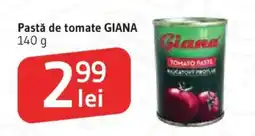 Supeco Pastǎ de tomate GIANA Ofertă