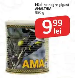 Supeco Măsline negre gigant AMALTHIA Ofertă