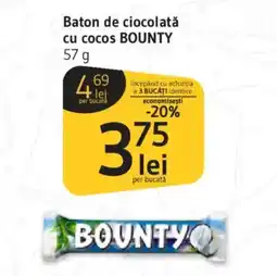 Supeco Baton de ciocolată cu cocos BOUNTY Ofertă