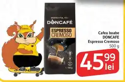 Supeco Cafea boabe DONCAFE Espresso Cremoso Ofertă