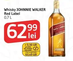 Supeco Whisky JOHNNIE WALKER Red Label Ofertă
