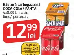 Supeco Băutură carbogazoasă COCA COLA/ FANTA Ofertă
