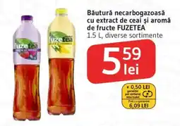 Supeco Băutură necarbogazoasă cu extract de ceai şi aromă de fructe FUZETEA Ofertă