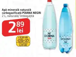 Supeco Apă minerală naturală carbogazificatǎ POIANA NEGRI Ofertă