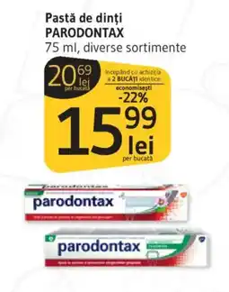 Supeco Pastă de dinți PARODONTAX Ofertă