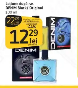 Supeco Loţiune după ras DENIM Black/ Original Ofertă