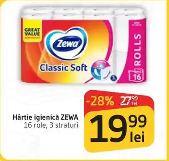 Supeco Hârtie igienicǎ ZEWA Ofertă