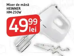 Supeco Mixer de mână HEINNER HM-250W Ofertă