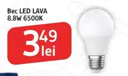 Supeco Bec LED LAVA 8.8W 6500K Ofertă