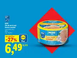 Lidl NIXE File de ton în ulei floarea-soarelui Ofertă