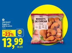 Lidl CHEF SELECT Nuggets cu piept de curcan Ofertă
