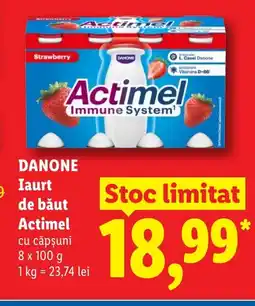 Lidl DANONE Iaurt de băut Actimel Ofertă