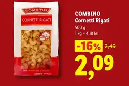 Lidl COMBINO Cornetti Rigati Ofertă