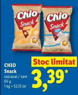 Lidl CHIO Snack Ofertă
