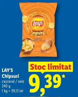 Lidl LAY'S Chipsuri Ofertă
