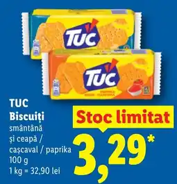 Lidl TUC Biscuiți Ofertă