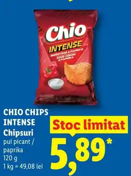 Lidl CHIO CHIPS INTENSE Chipsuri Ofertă