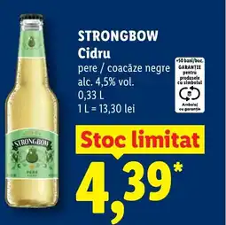 Lidl STRONGBOW Cidru Ofertă
