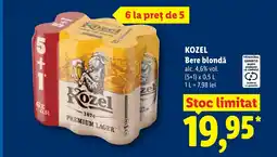 Lidl KOZEL Bere blondǎ Ofertă