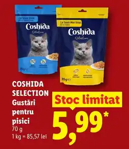 Lidl COSHIDA SELECTION Gustări pentru pisici Ofertă