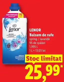 Lidl LENOR Balsam de rufe Ofertă
