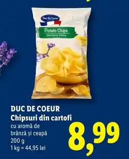 Lidl DUC DE COEUR Chipsuri din cartofi Ofertă
