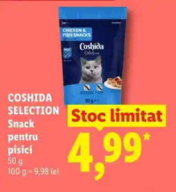 Lidl COSHIDA SELECTION Snack pentru pisici Ofertă