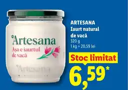 Lidl ARTESANA Iaurt natural de vacǎ Ofertă