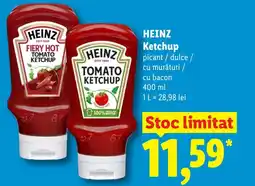 Lidl HEINZ Ketchup Ofertă