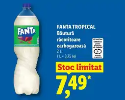 Lidl FANTA TROPICAL Băutură răcoritoare carbogazoasă Ofertă