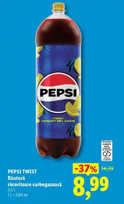 Lidl PEPSI TWIST Băutură răcoritoare carbogazoasă Ofertă
